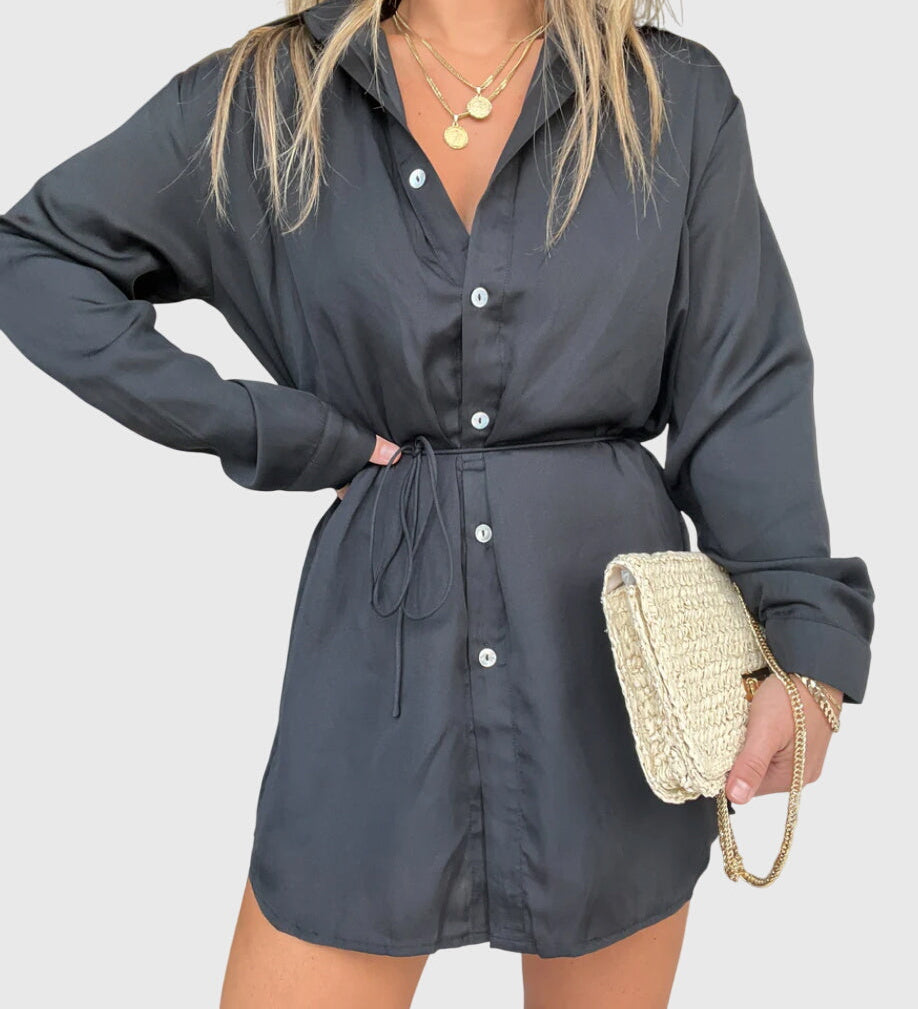 Sylvie | Elegant Pinafore Dress
