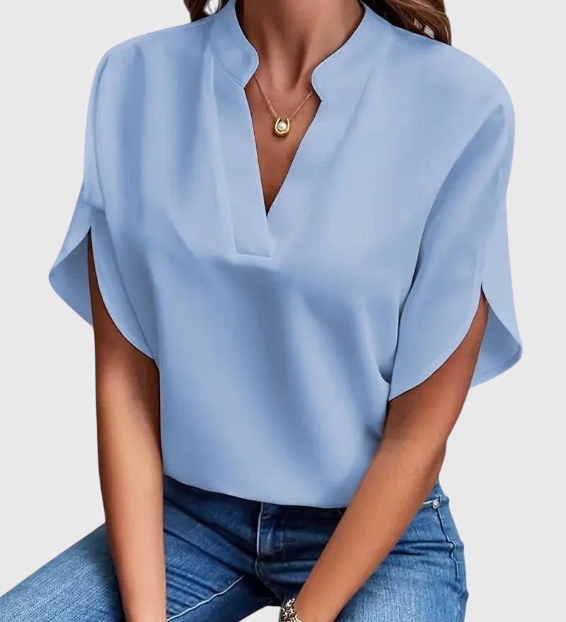 Isabelle | Luxuriously Soft V-Neck Top