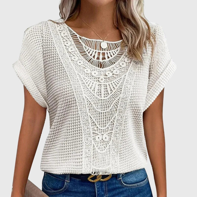 Lucie | Chic Ibiza-Inspired Blouse