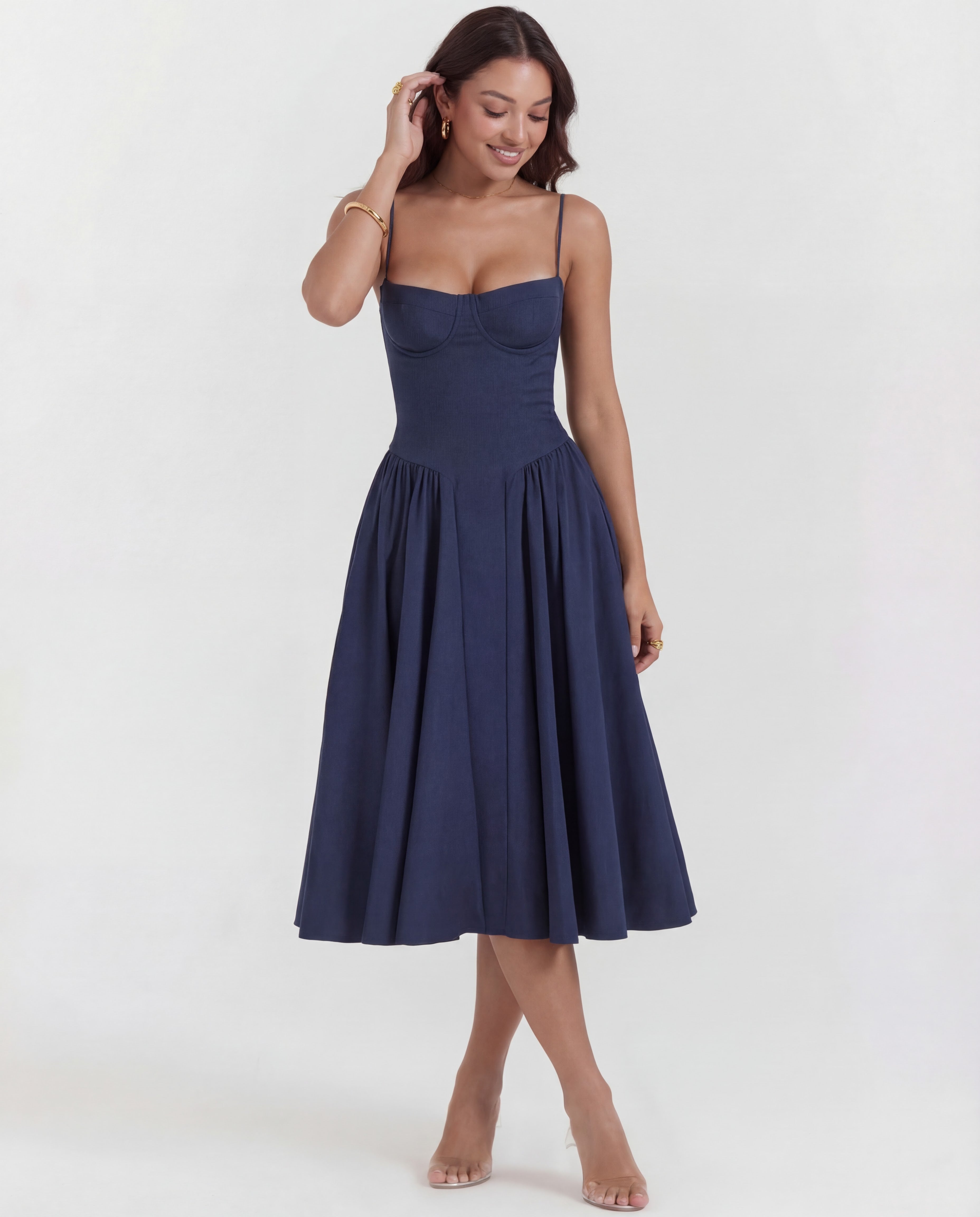 Amaria | Elegant Midi Dress – view 13
