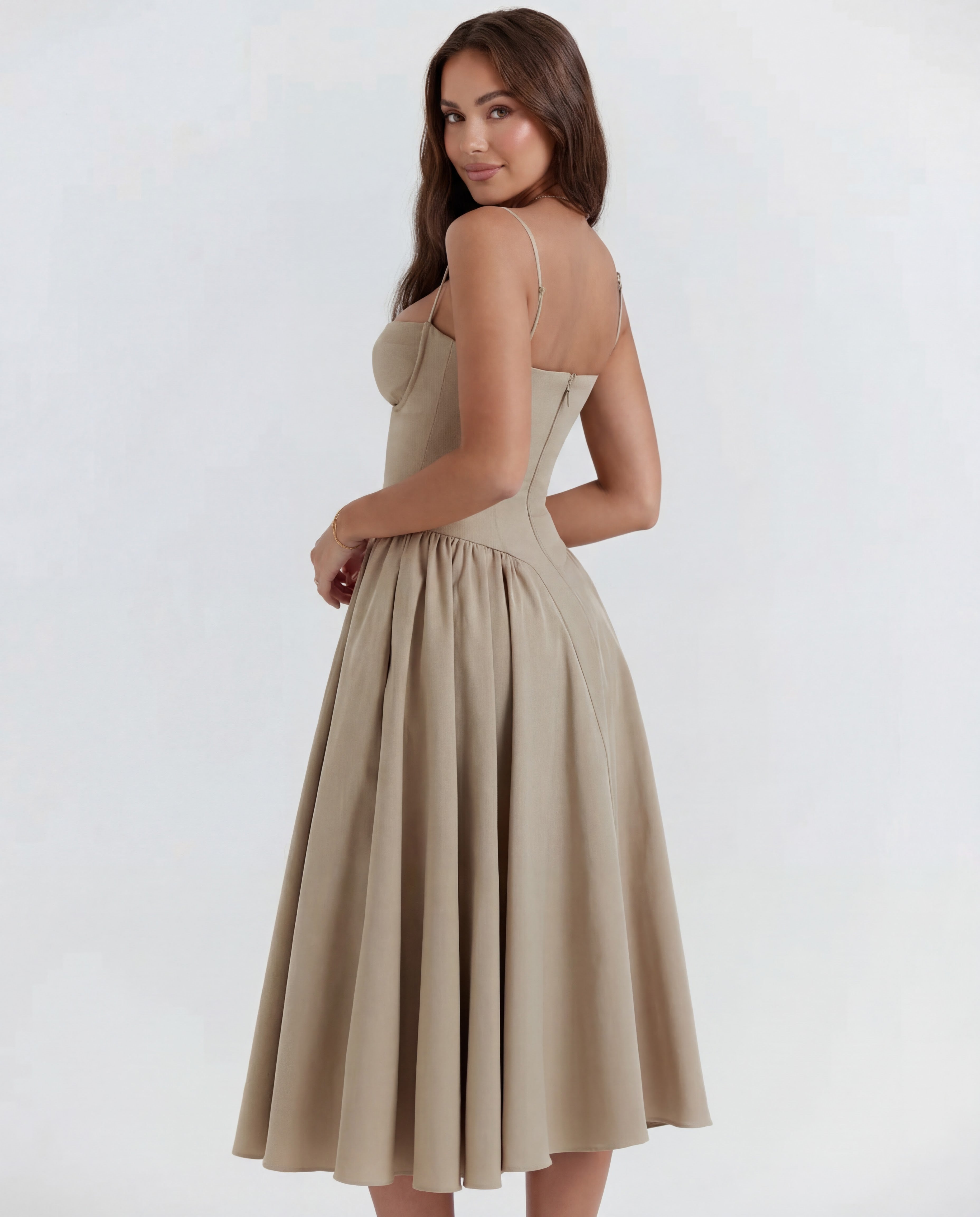 Amaria | Elegant Midi Dress – view 2