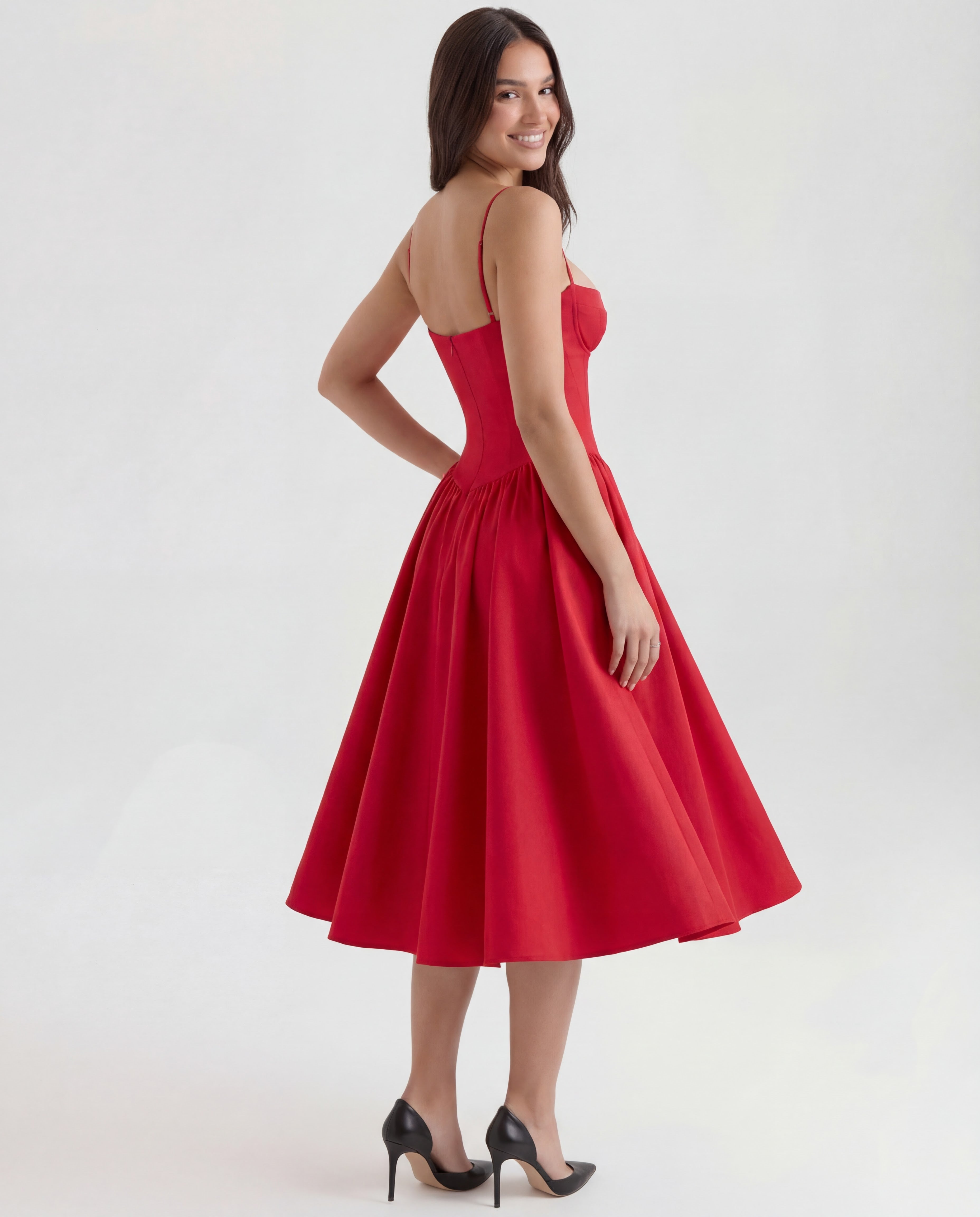 Amaria | Elegant Midi Dress – view 6