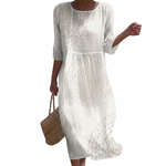 Anaïs - Casual embroidered dress for women.