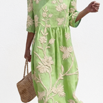 Apolline - Women's Casual Dress with Floral Patterns.
