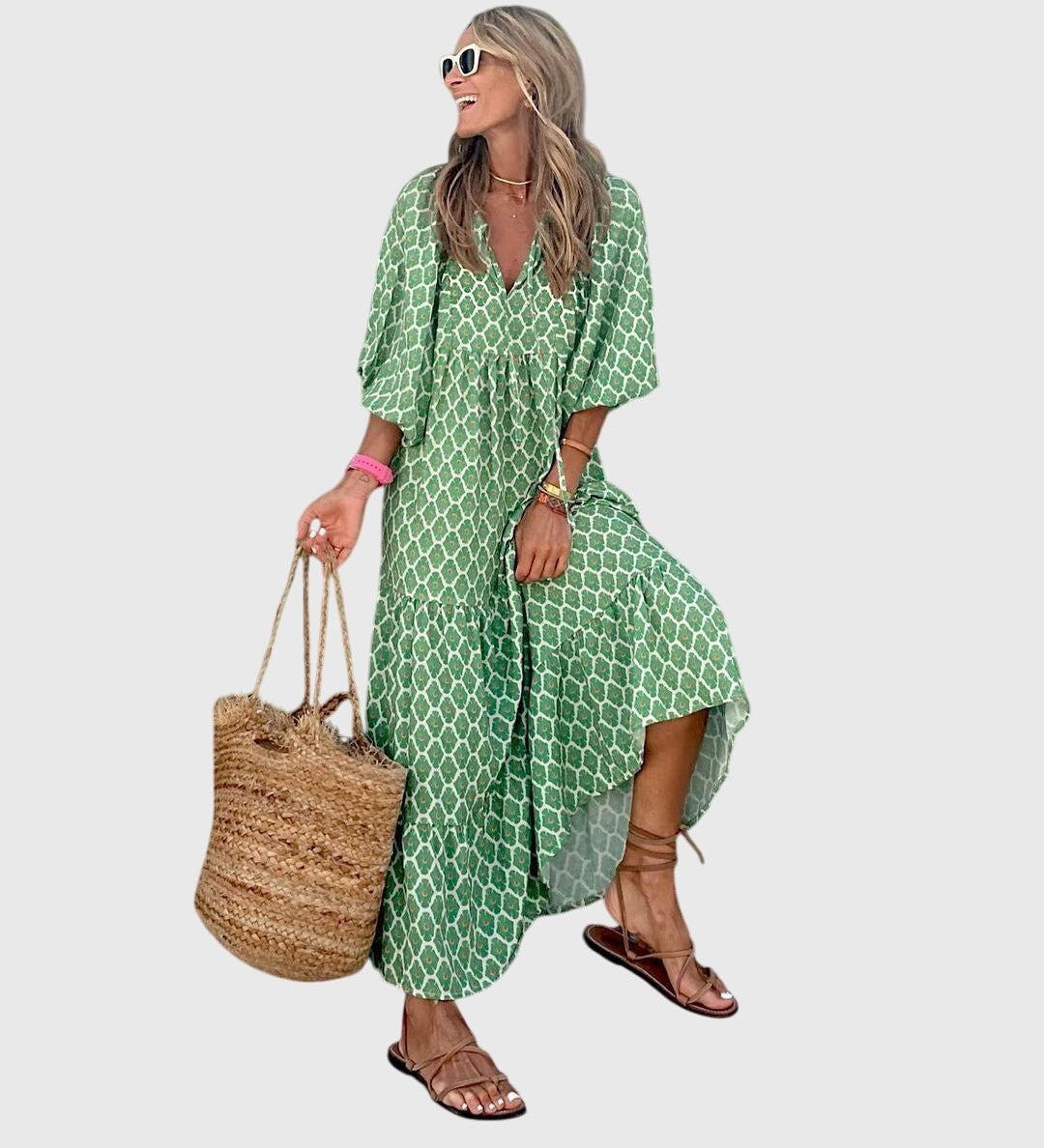 Françoise | Bohemian Maxi Dress