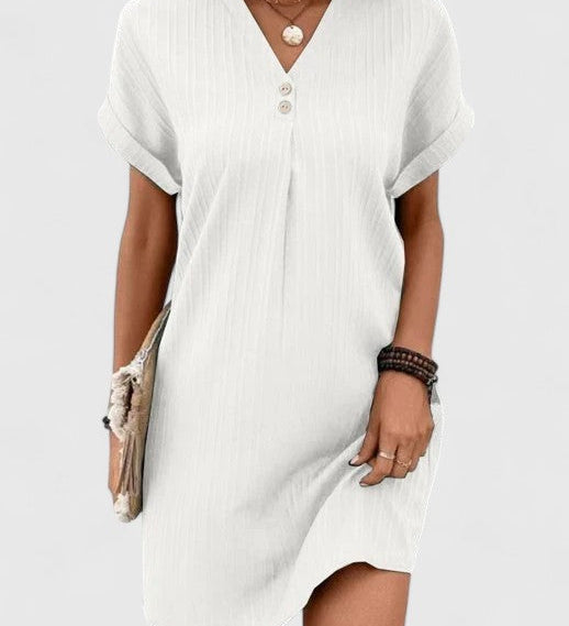 Jeanne | Draped Dress