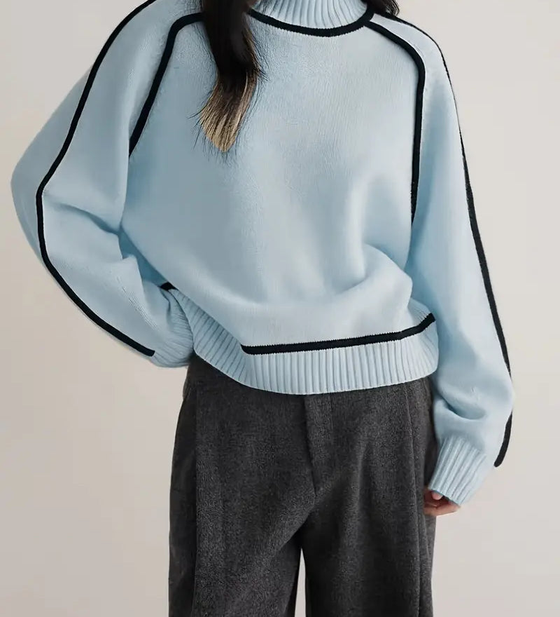 Sandrine | Chic Roll Neck Sweater