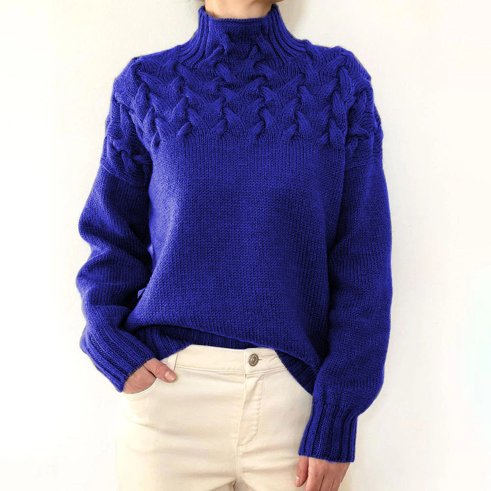 Nina | Cozy Knit Turtleneck