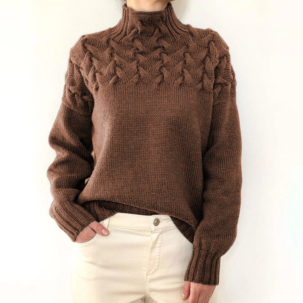 Nina | Cozy Knit Turtleneck