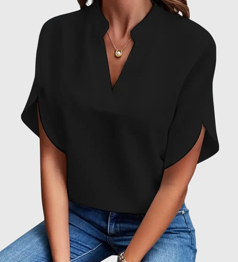 Isabelle | Luxuriously Soft V-Neck Top