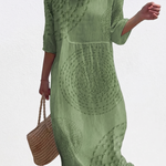 Capucine - Casual Embroidered Dress for Women.