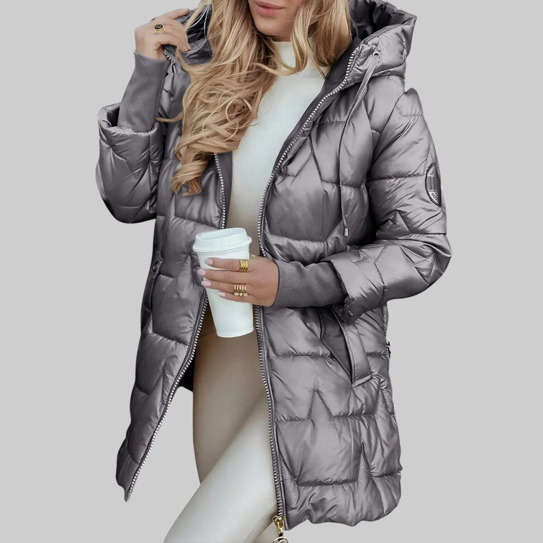Cecilia | Stylish Hooded Autumn Coat