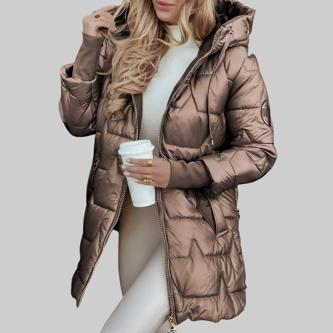 Cecilia | Stylish Hooded Autumn Coat