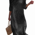 Clémence - Casual dress for women with embroidery.