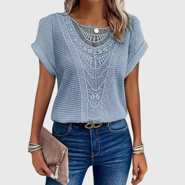 Lucie | Chic Ibiza-Inspired Blouse
