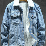 Milan™ | Cozy Winter Denim Jacket
