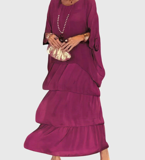 Patricia | Elegant Long and Flowing Dress
