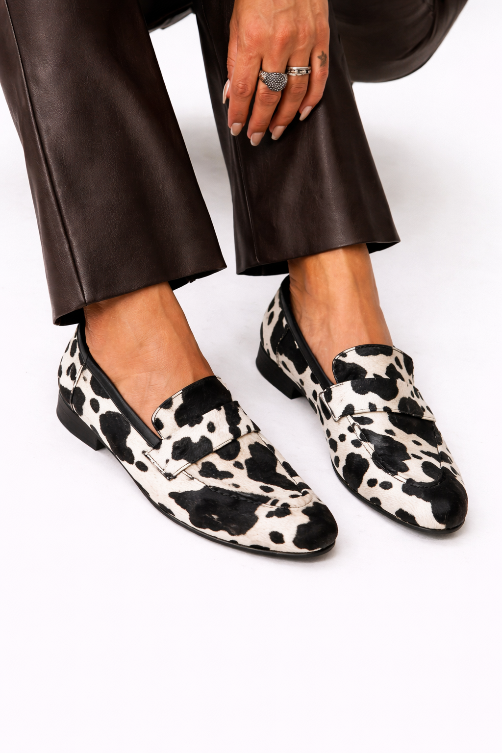 Darcy - Fun Monochrome Loafers