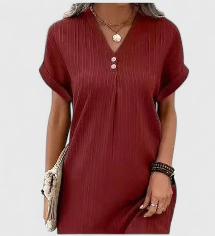 Jeanne | Draped Dress