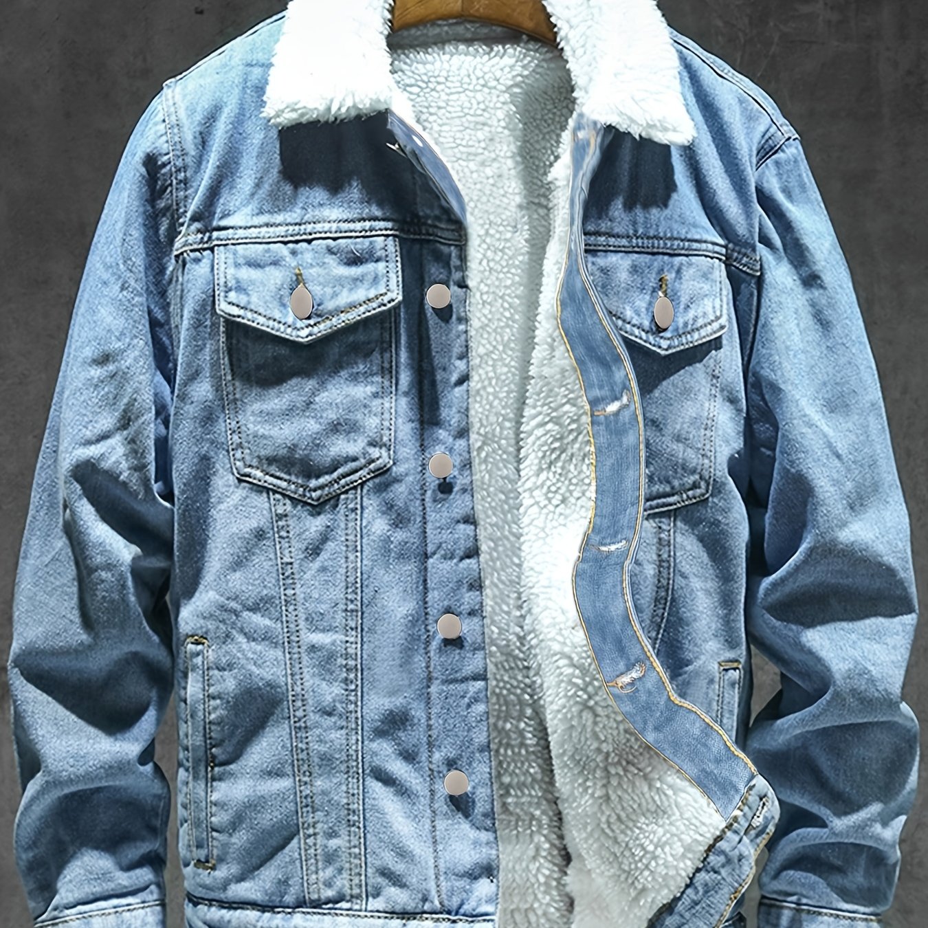Milan™ | Cozy Winter Denim Jacket