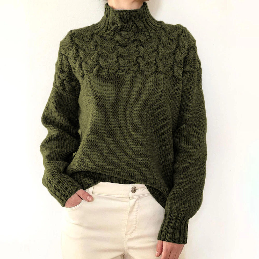 Nina | Cozy Knit Turtleneck