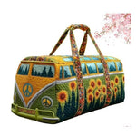 Goldenvana quilted weekend bag by Ellie Dublin