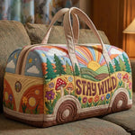 Roamvana quilted weekend bag by Ellie Dublin