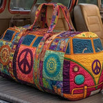 Bohovana quilted weekend bag by Ellie Dublin