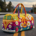 Daisyvana quilted weekend bag by Ellie Dublin