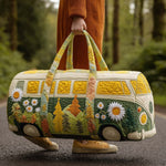 Forestvana quilted weekend bag by Ellie Dublin