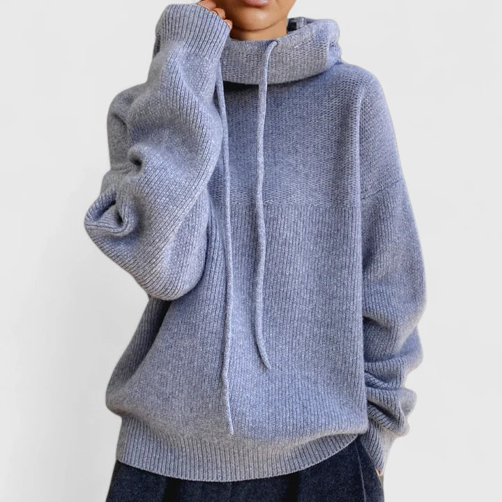 Jeanne | Cozy Knit Hoodie