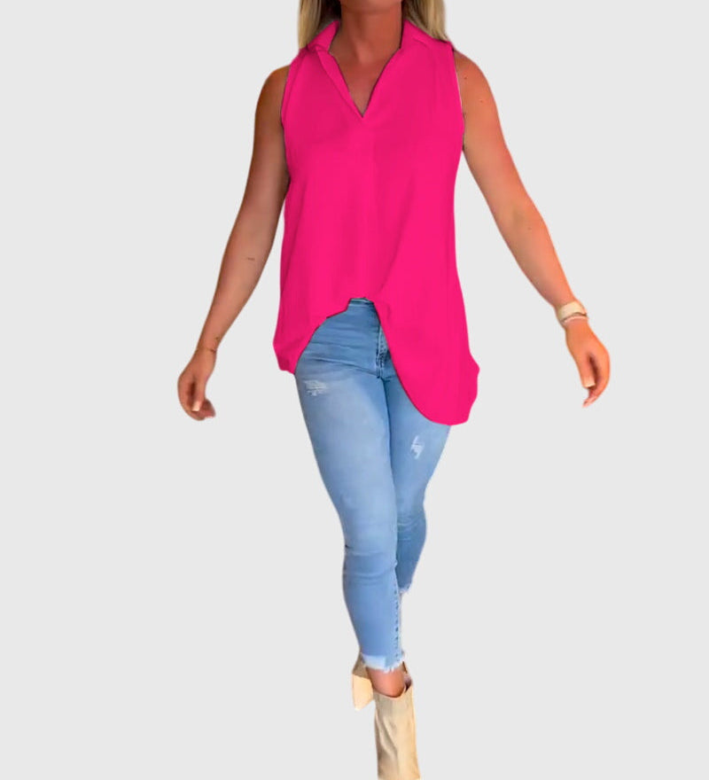 Maëlle | Sleeveless Blouse