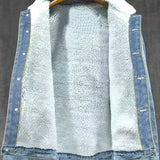Milan™ | Cozy Winter Denim Jacket