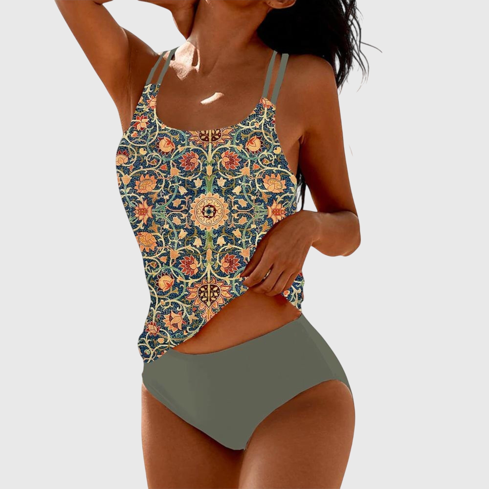 Clotilde | Two-Piece Swimwear Ensemble