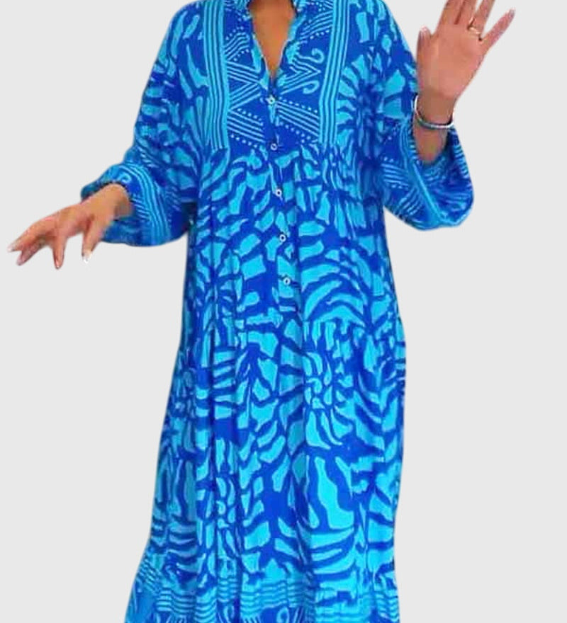 Mckinley | Maxi Dress with Elegant Print