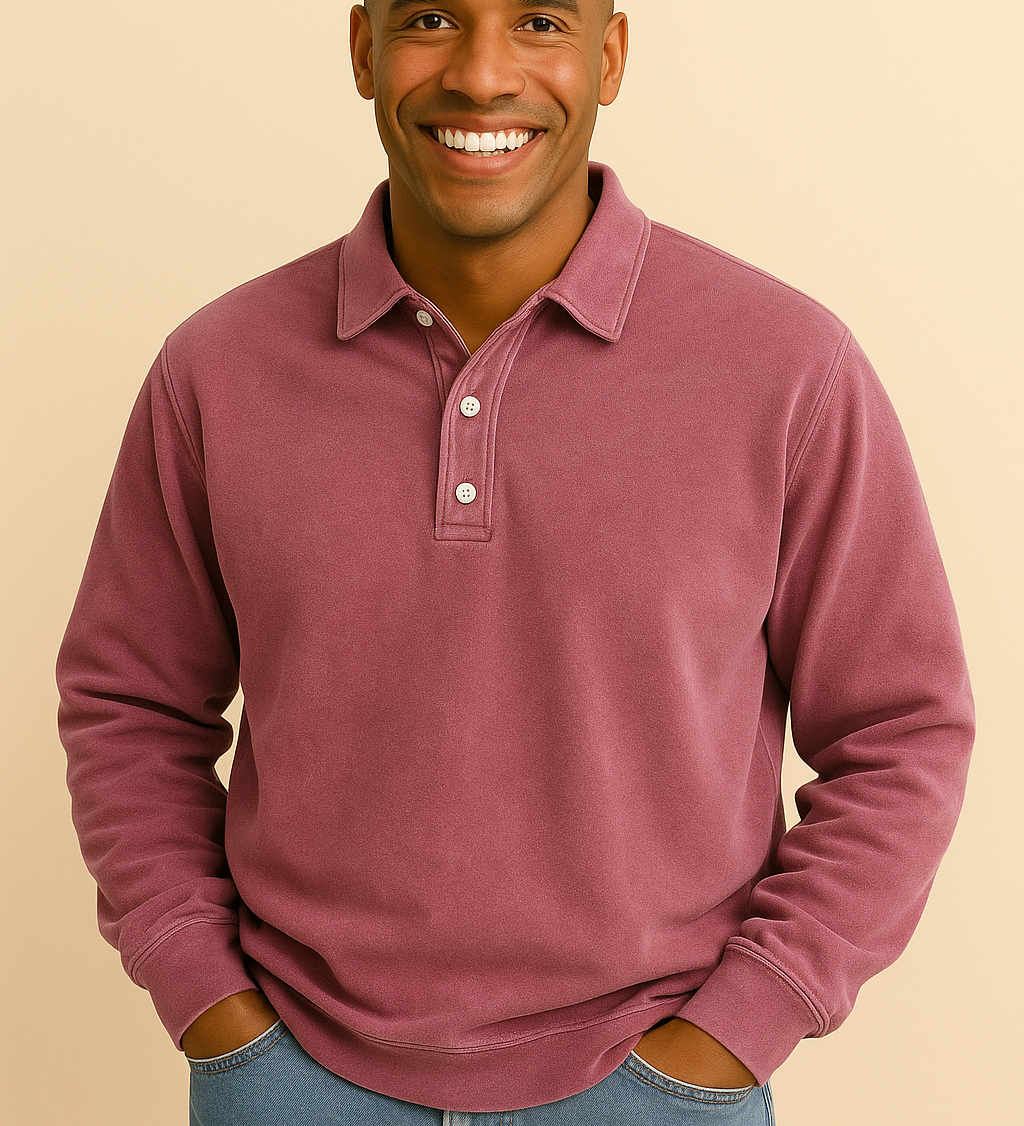 Marko | Long Sleeve Retro Grad T-Shirt
