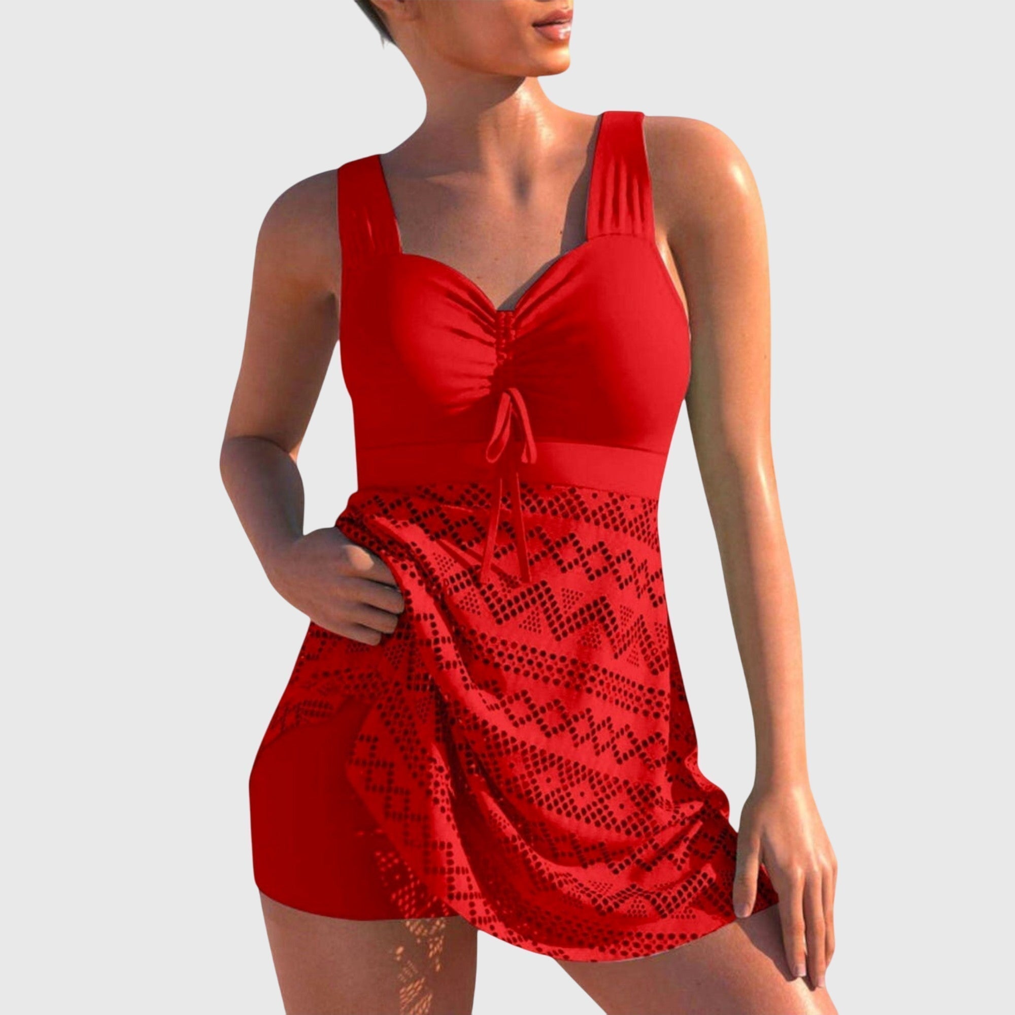 Judith | Two-Piece Swim Set with Skirt