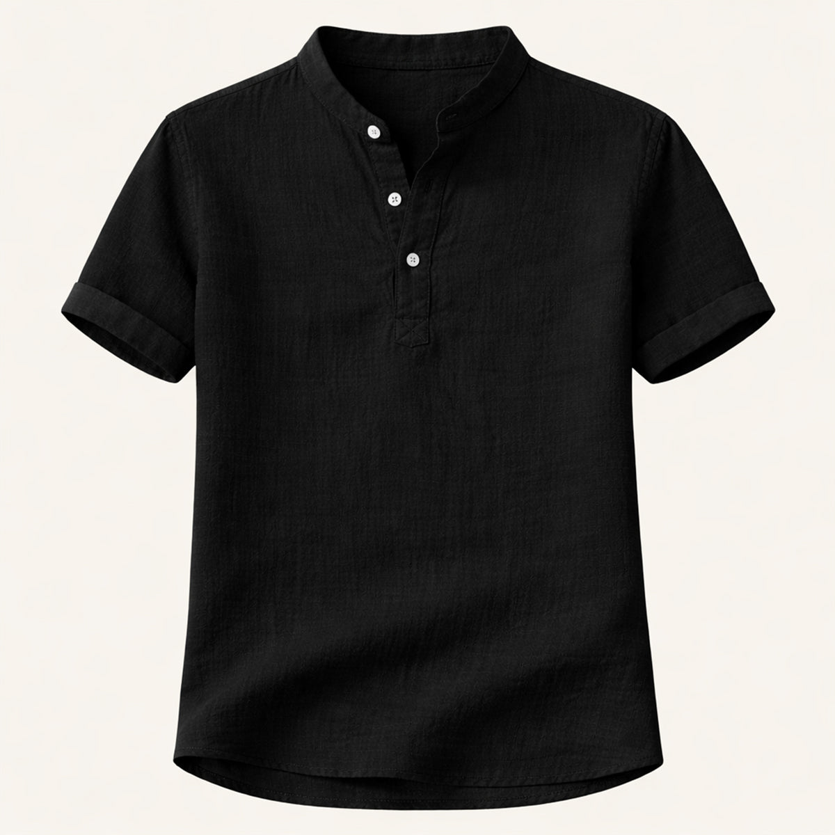 The Meadowbrook Ridge Men's Lightweight Linen Summer Trendy Button-Up Shirt
