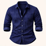The Stratford Men’s Breathable Striped Wrinkle Resistant Shirt