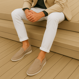 Chic Nubuck Leather Moccasins