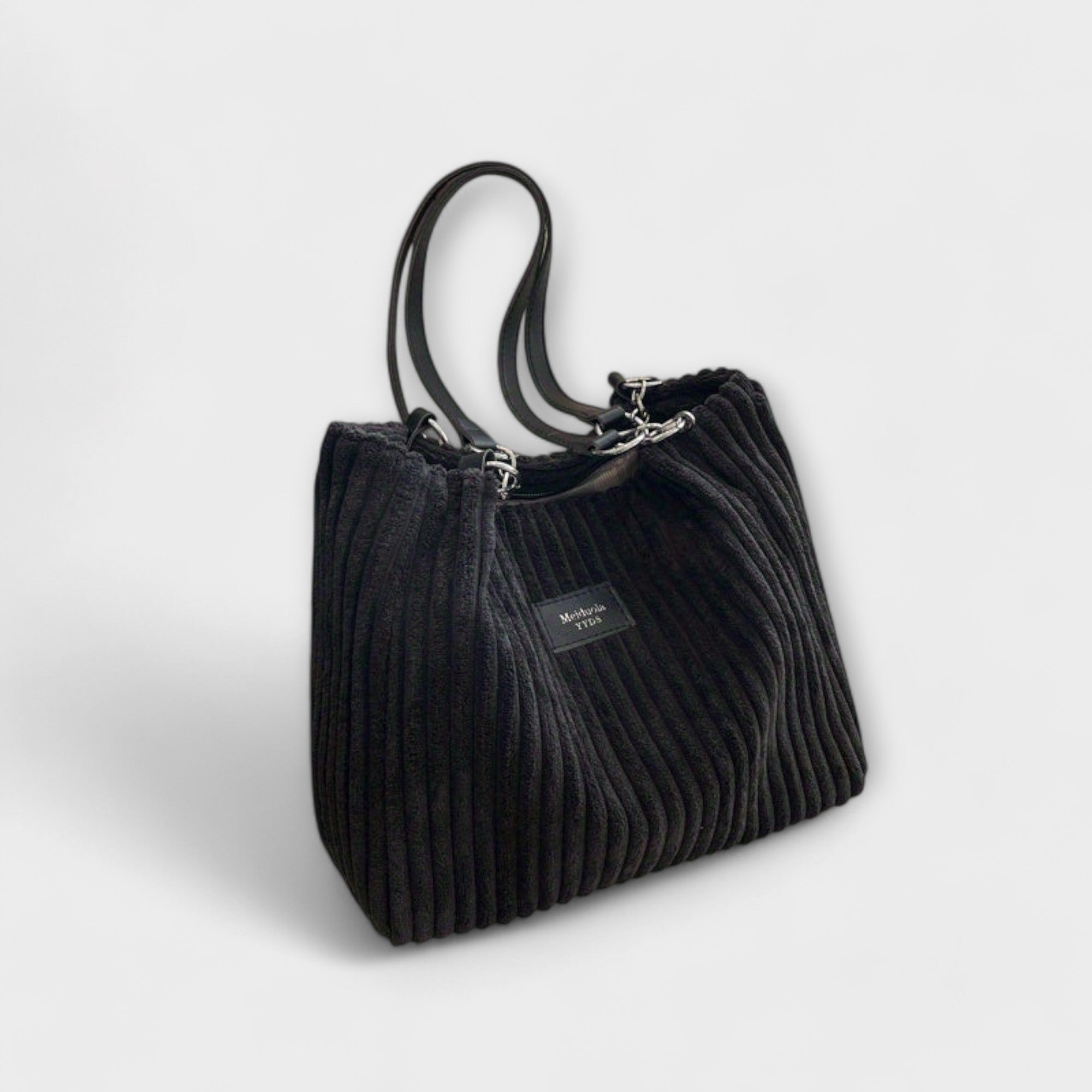 Élodiane | Plush Corduroy Shoulder Bag