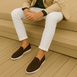 Chic Nubuck Leather Moccasins