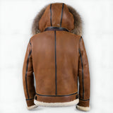 Aron™ | Fur-Hooded Bomber Jacket