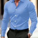 The Kensington Satin Cotton Men’s Formal Shirt