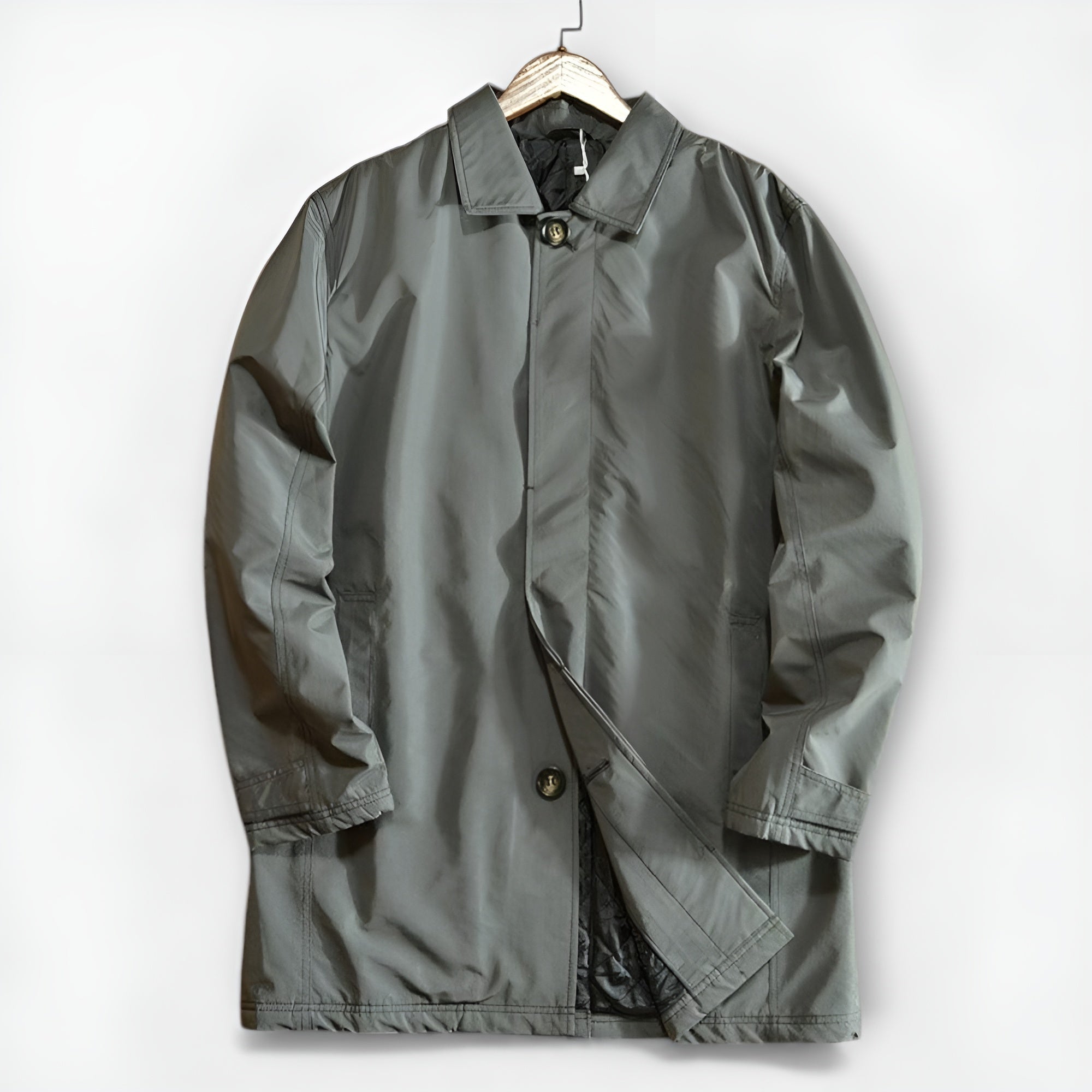 Jonas | Checkered Overcoat
