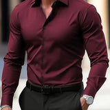 The Kensington Satin Cotton Men’s Formal Shirt