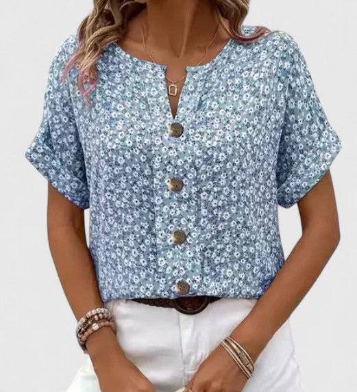 Isabelle | Chic Floral Summer Blouse