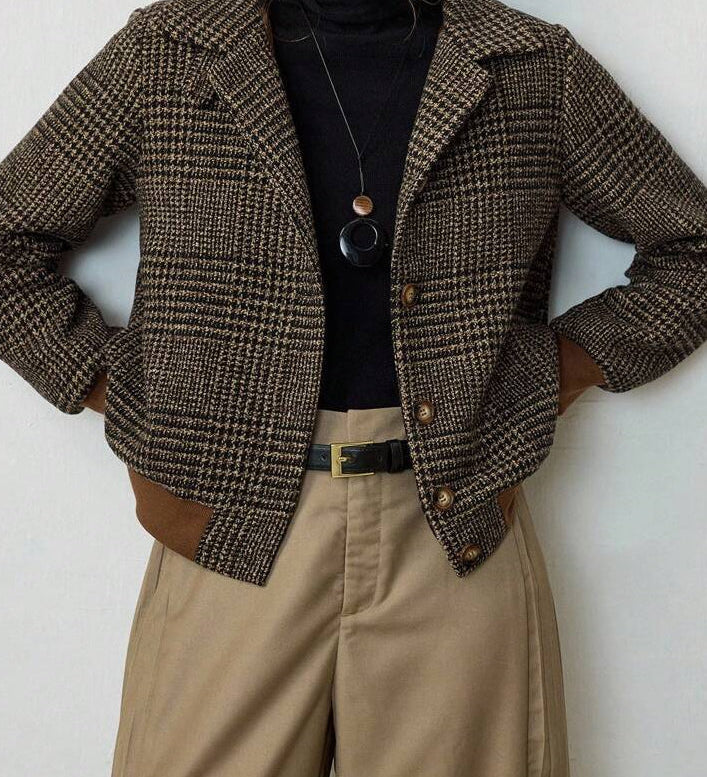 Blythe | Double-Breasted Tweed Jacket