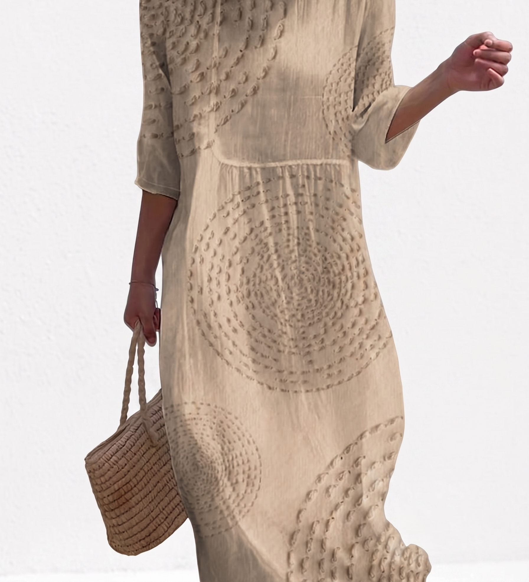 Juliette - Casual Embroidered Dress for Women.