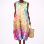 Laurine - Comfortable Sleeveless Summer Dress